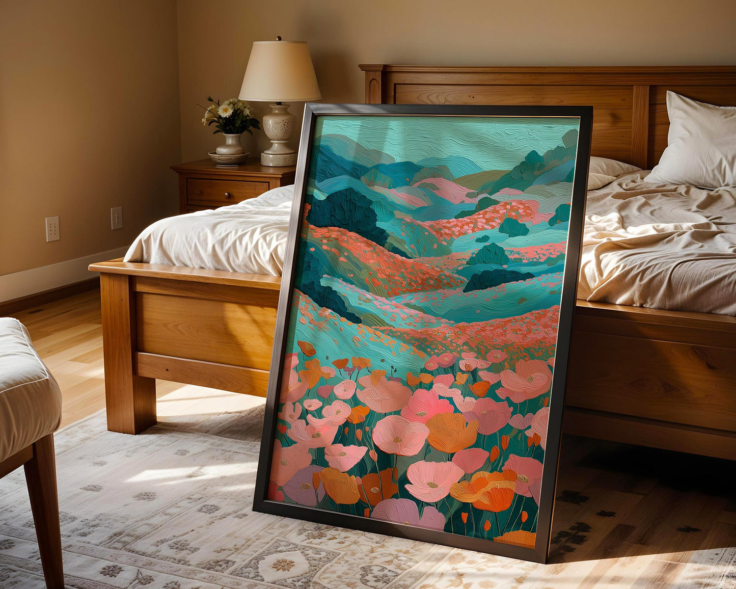 Dopamine Decor | Abstract Floral Print