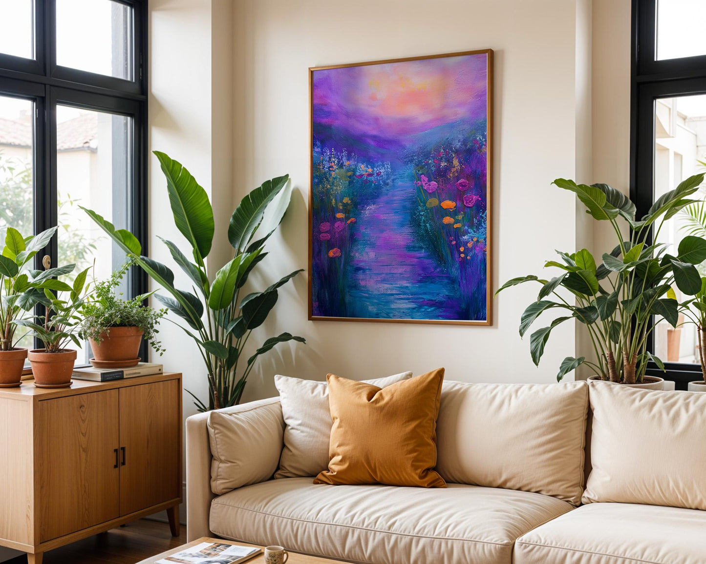 Gallery Wall Art | Wildflower River Poster