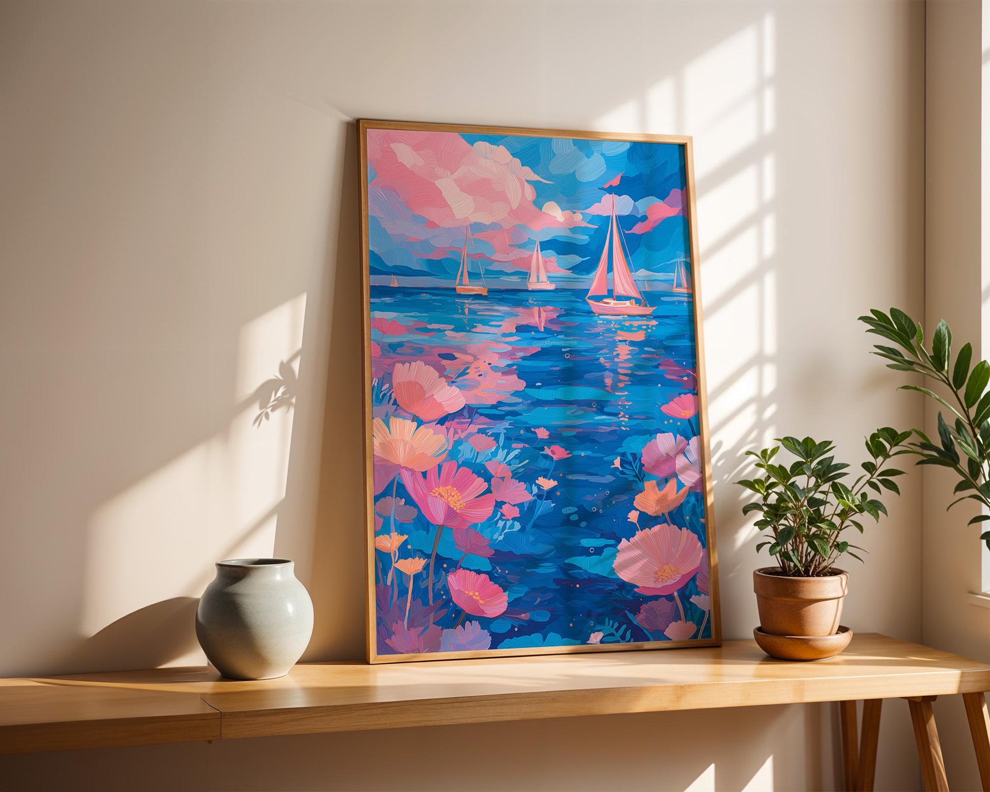 Dopamine Decor | Abstract Ocean Wall Art