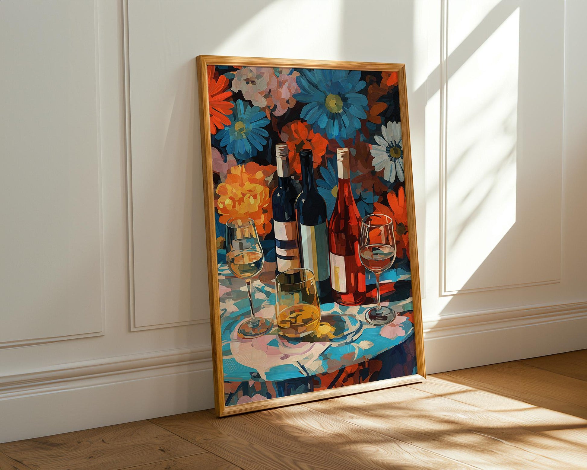 Dopamine Decor | Abstract Floral Print