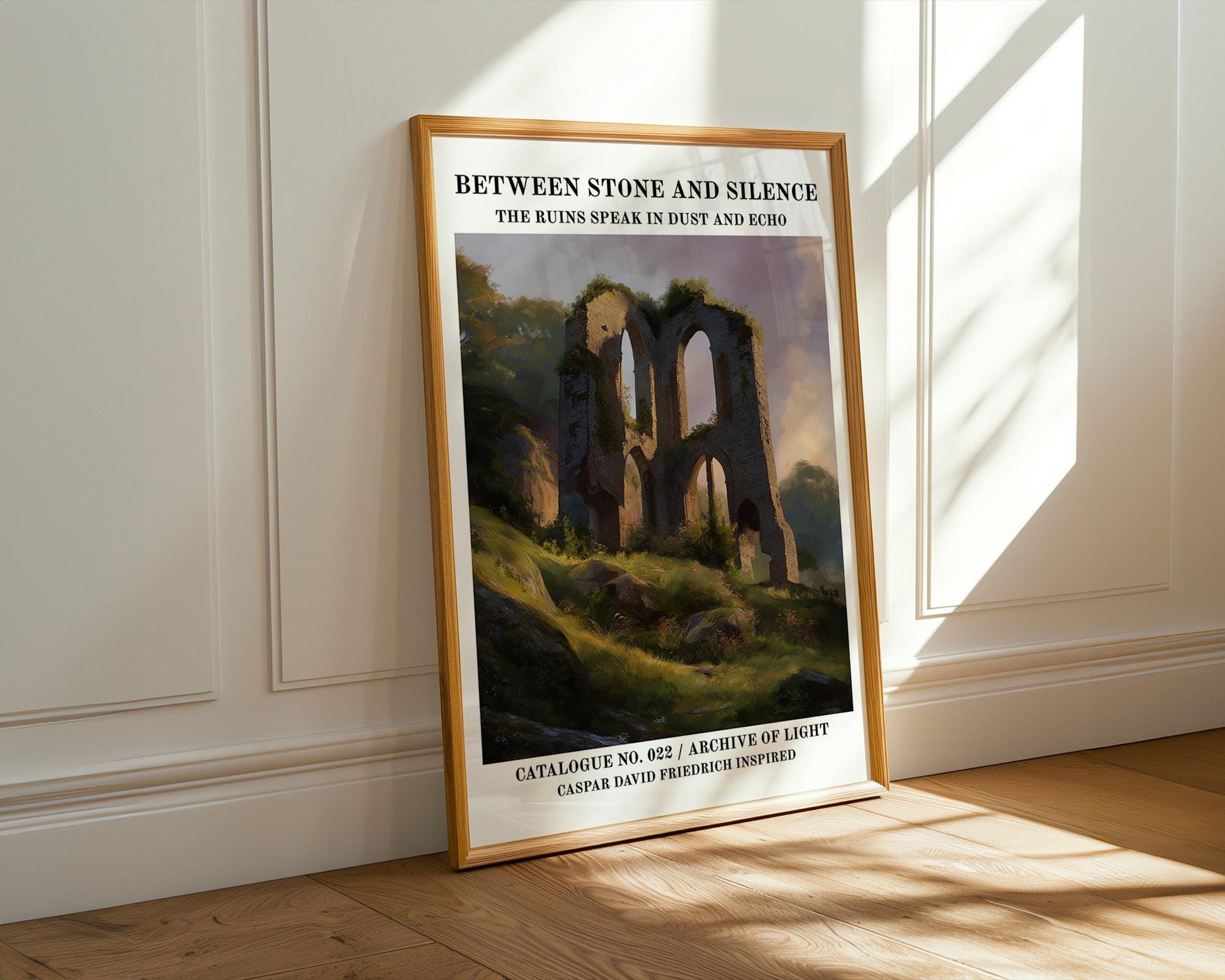 Gallery Wall Art | Romantic Ruins Poster