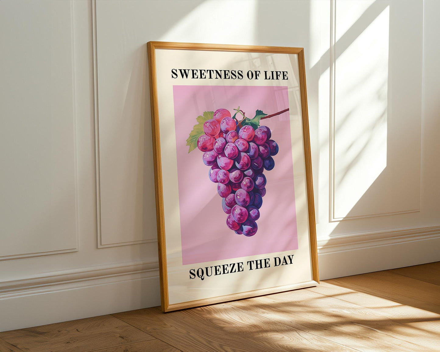 Kitchen Wall Art | Artative Grape Art Print