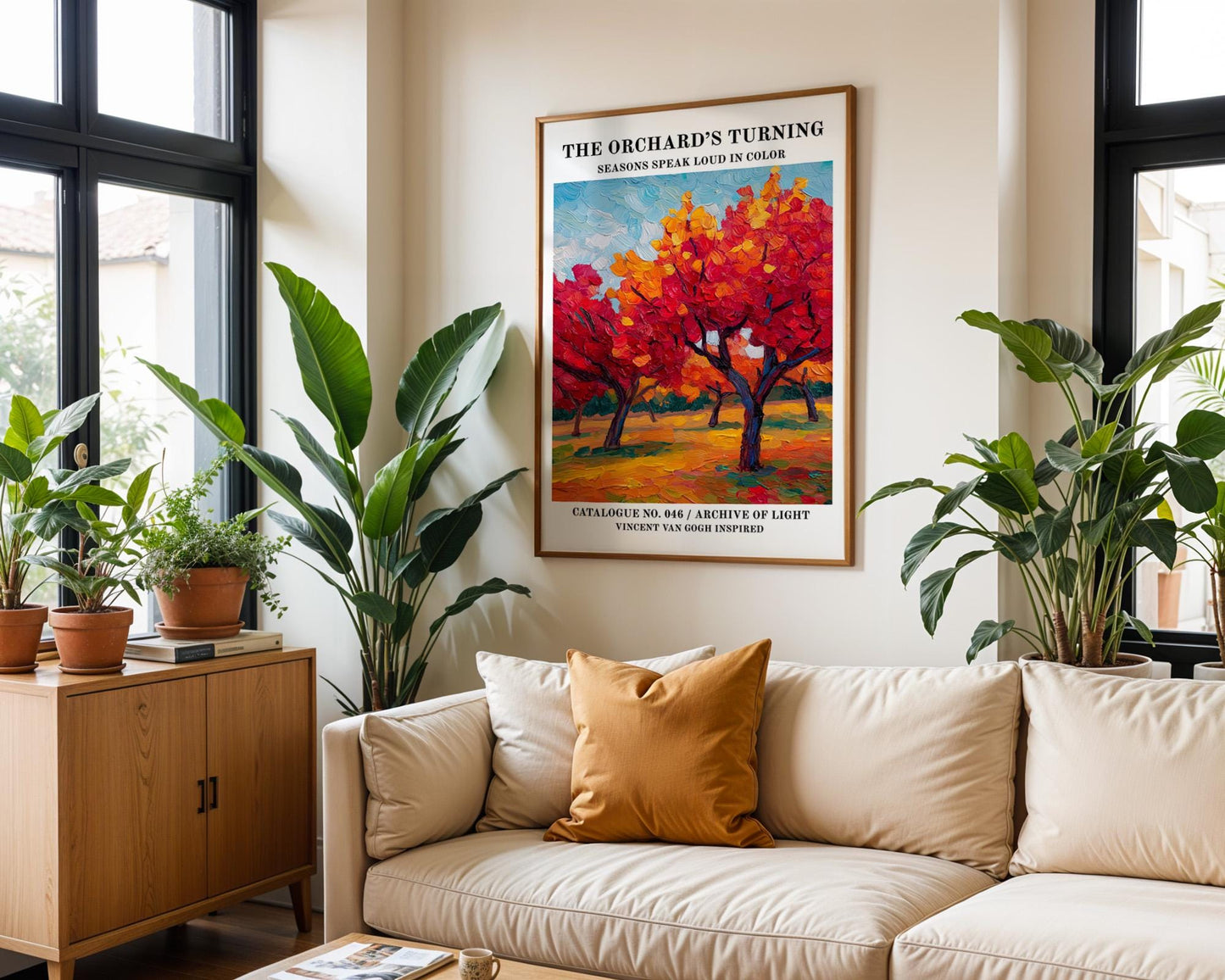 Gallery Wall Art | Van Gogh Inspired Wall Art