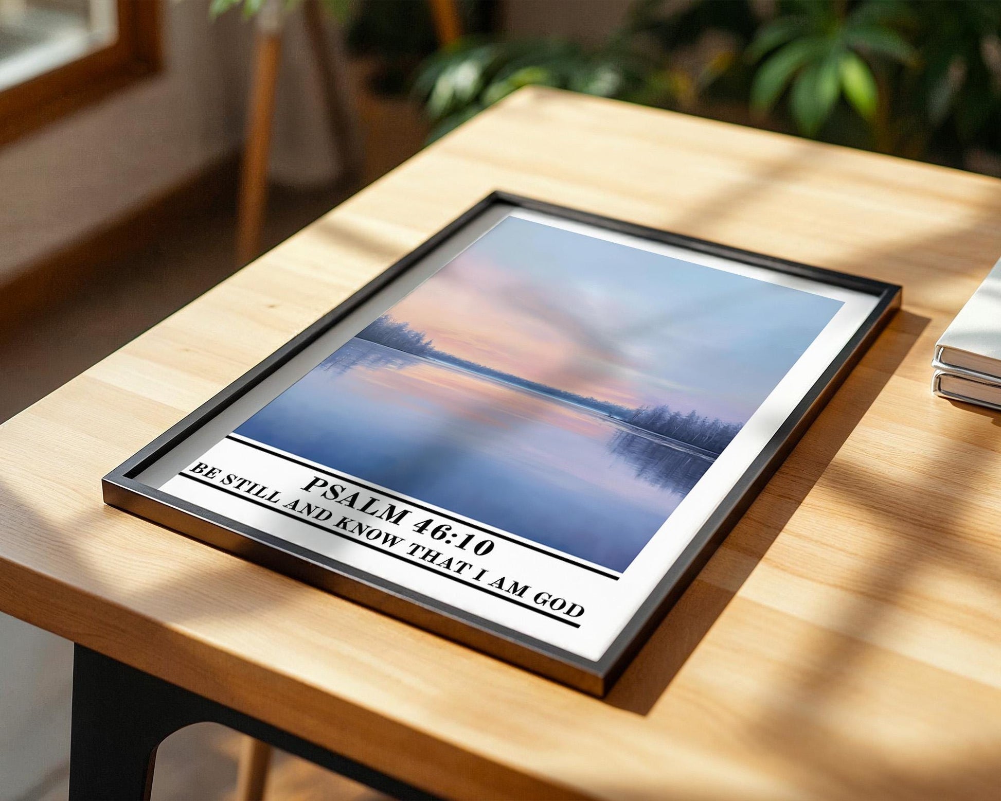 Christian Wall Art | Christian Scripture Psalm 46:10 Poster