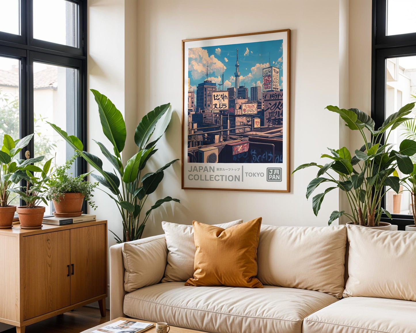 Japanese Wall Art | Tokyo Cityscape Urban Japan Poster