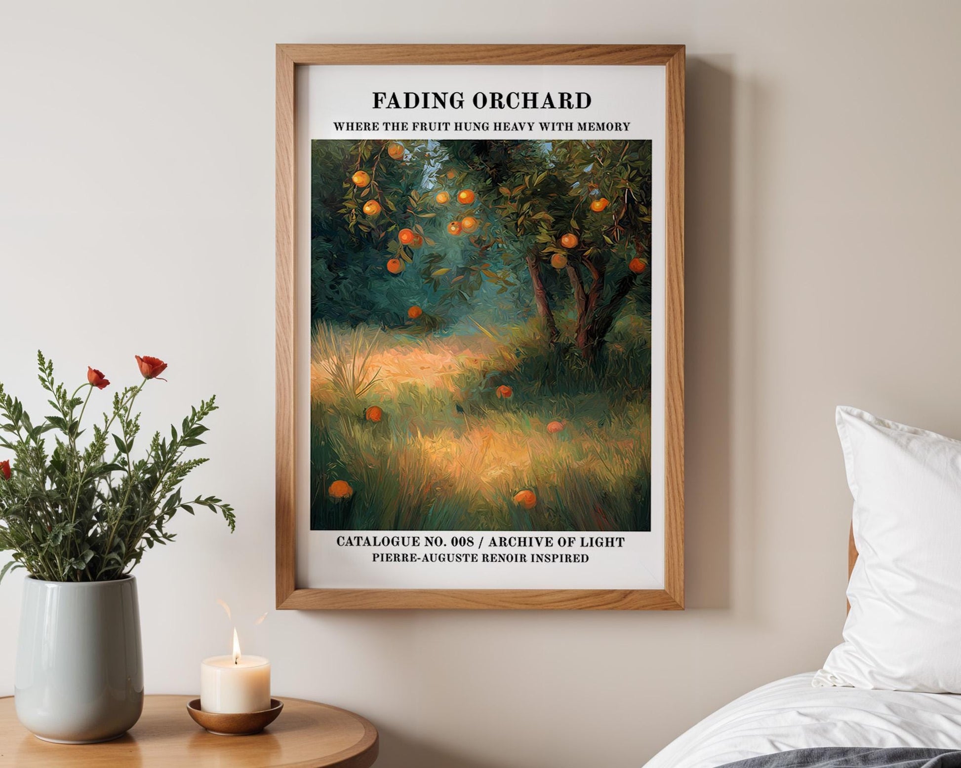 Gallery Wall Art | Vintage Orchard Print