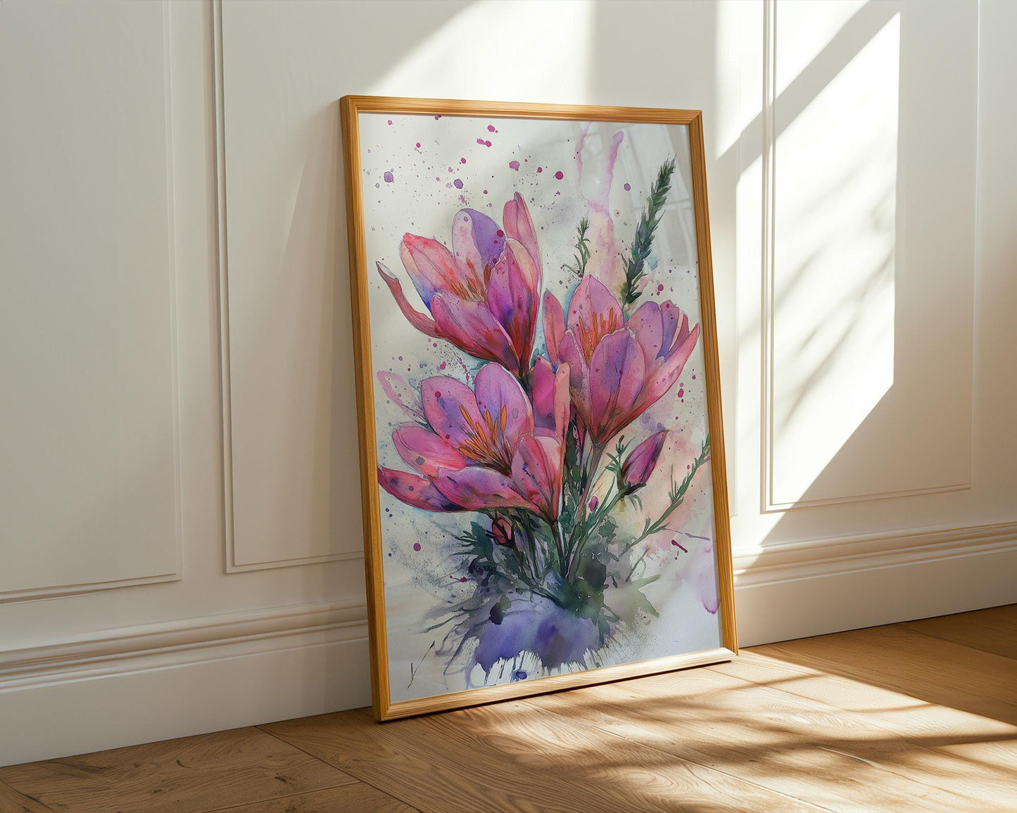Flower Wall Decor | Pink Floral Decor