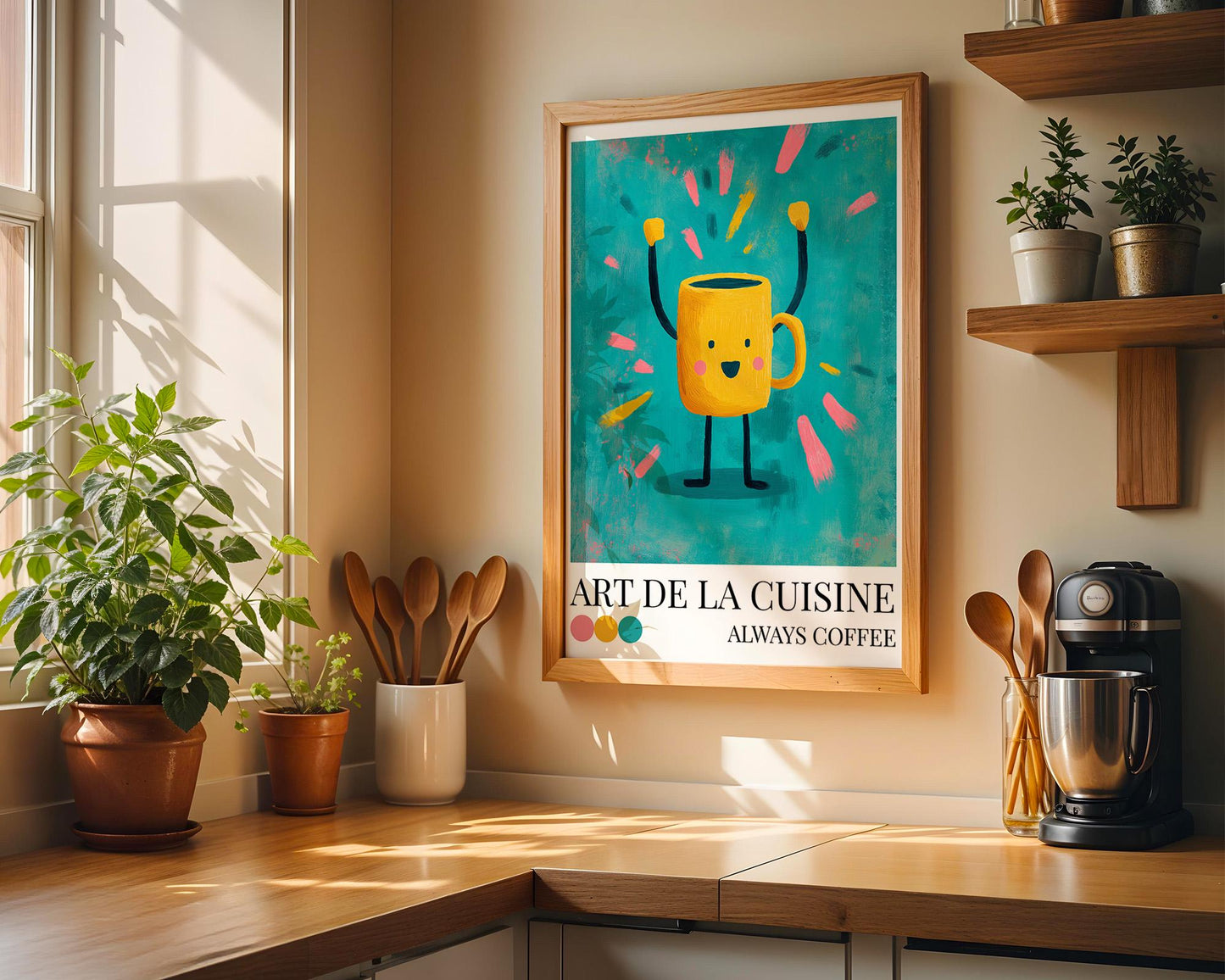 Kitchen Wall Art | Coffee Kitchen Art Print