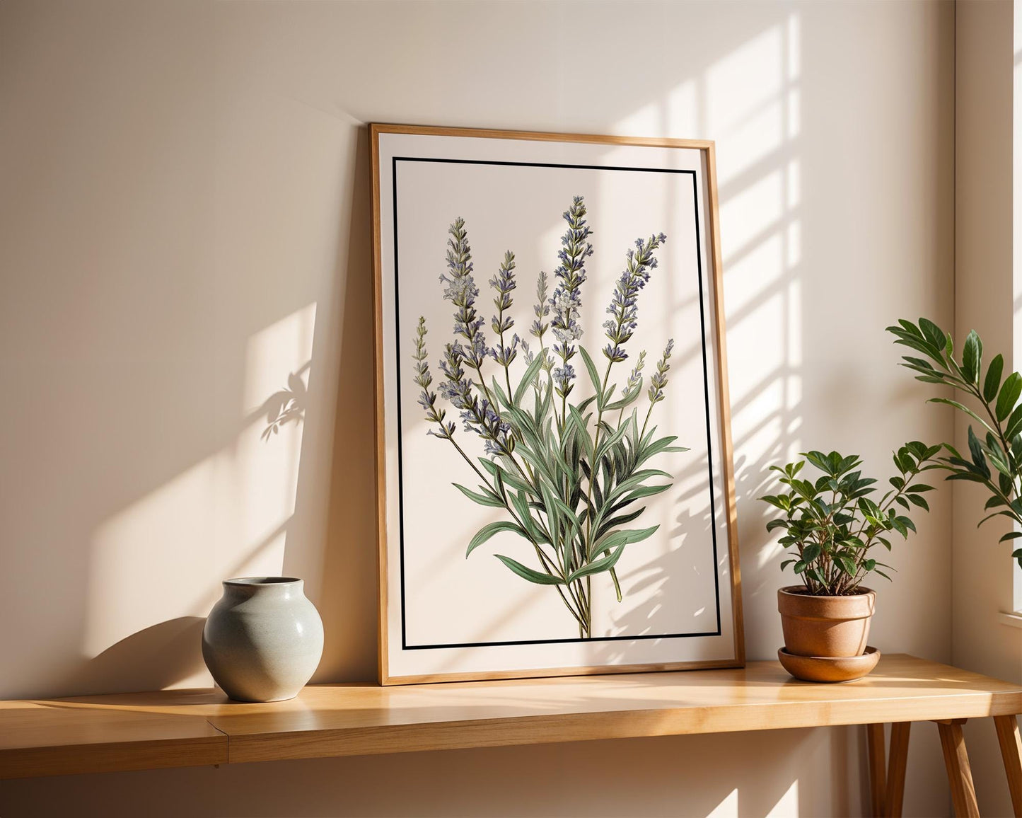 Flower Wall Decor | Lavender Wall Art