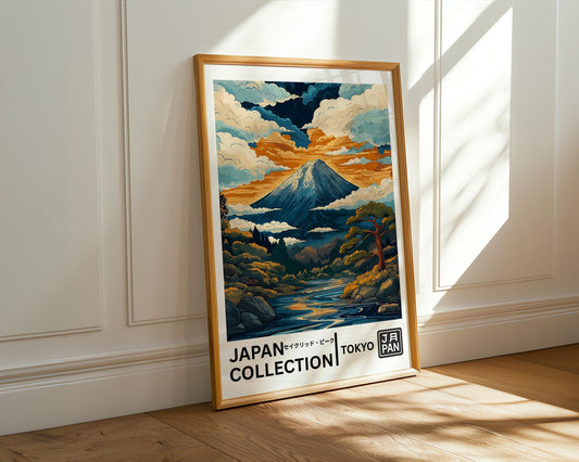 Japanese Wall Art | Mount Fuji Art