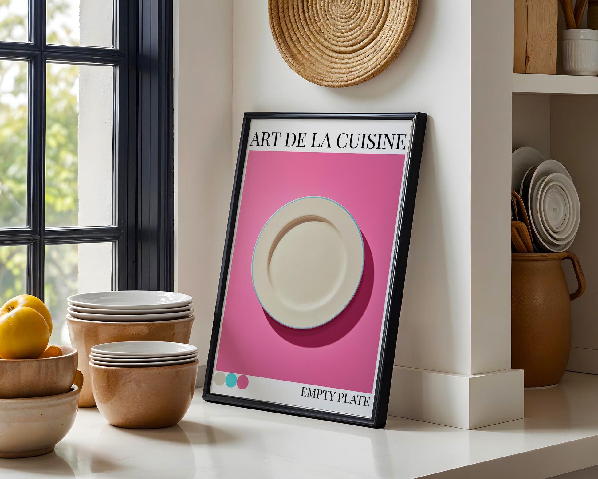 Kitchen Wall Art | Bold Dining Art Print