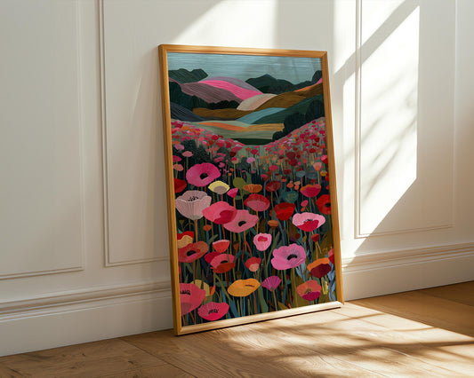 Dopamine Decor Print | Daisy Meadow Poster