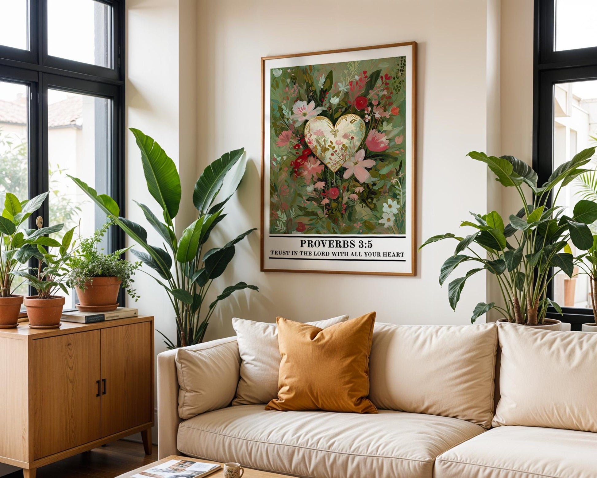 Christian Wall Art | Scripture Christian Poster