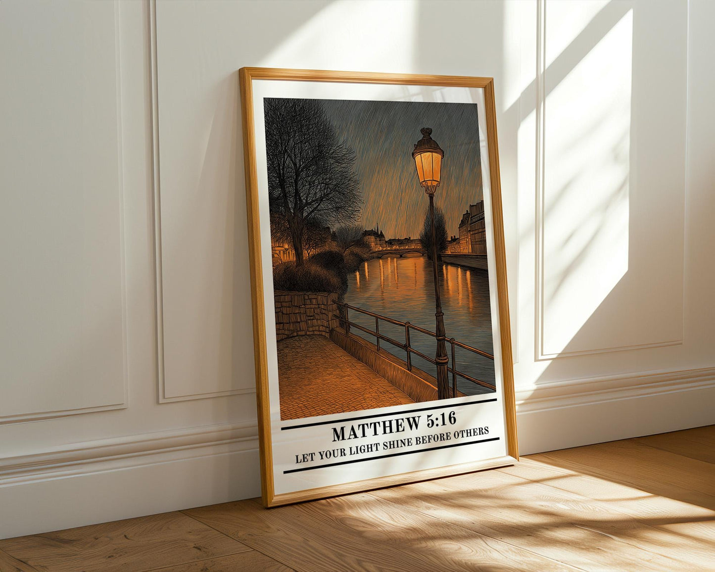 Christian Wall Art | Bible Verse Poster