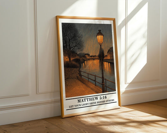 Christian Wall Art | Bible Verse Poster