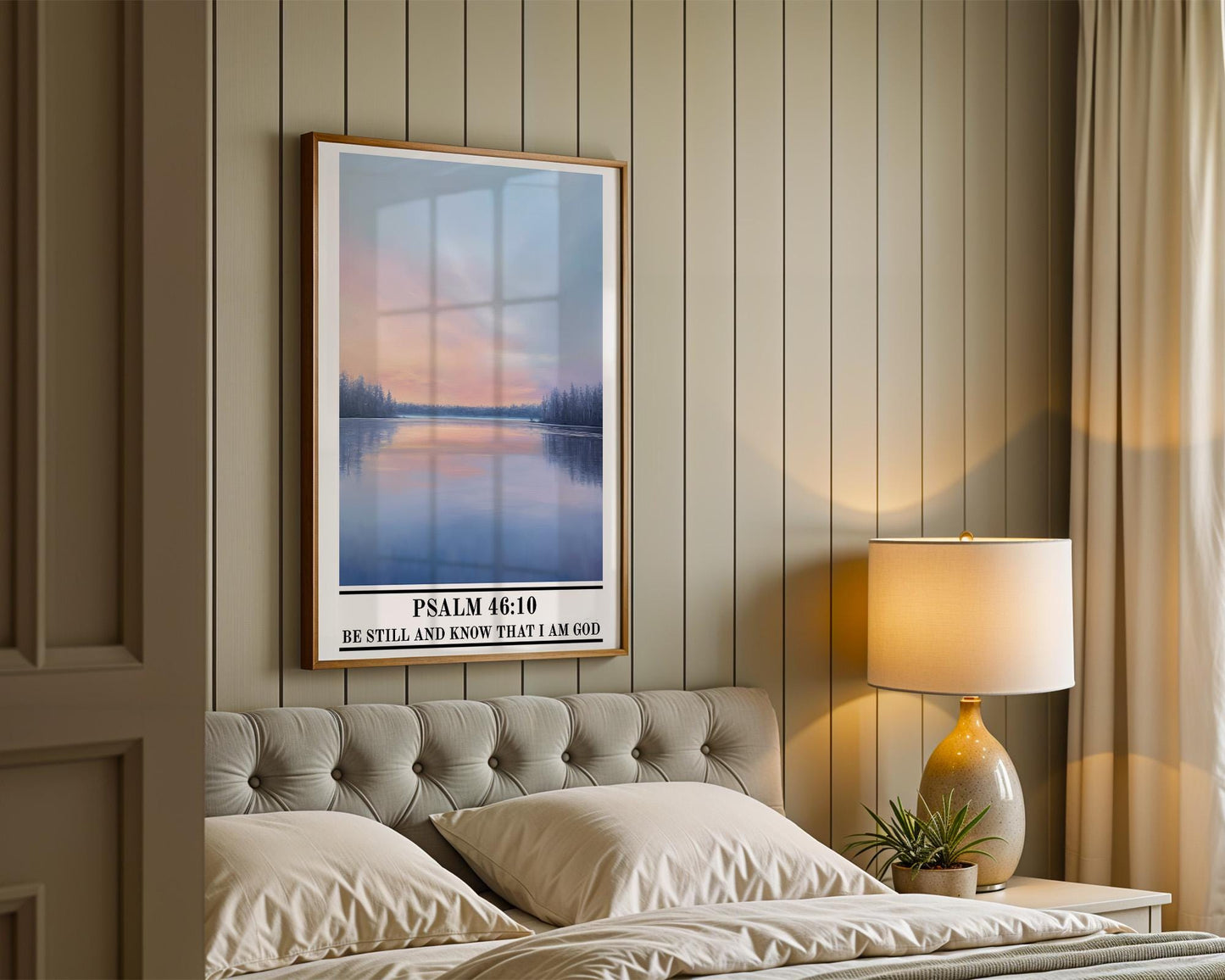 Christian Wall Art | Christian Scripture Psalm 46:10 Poster