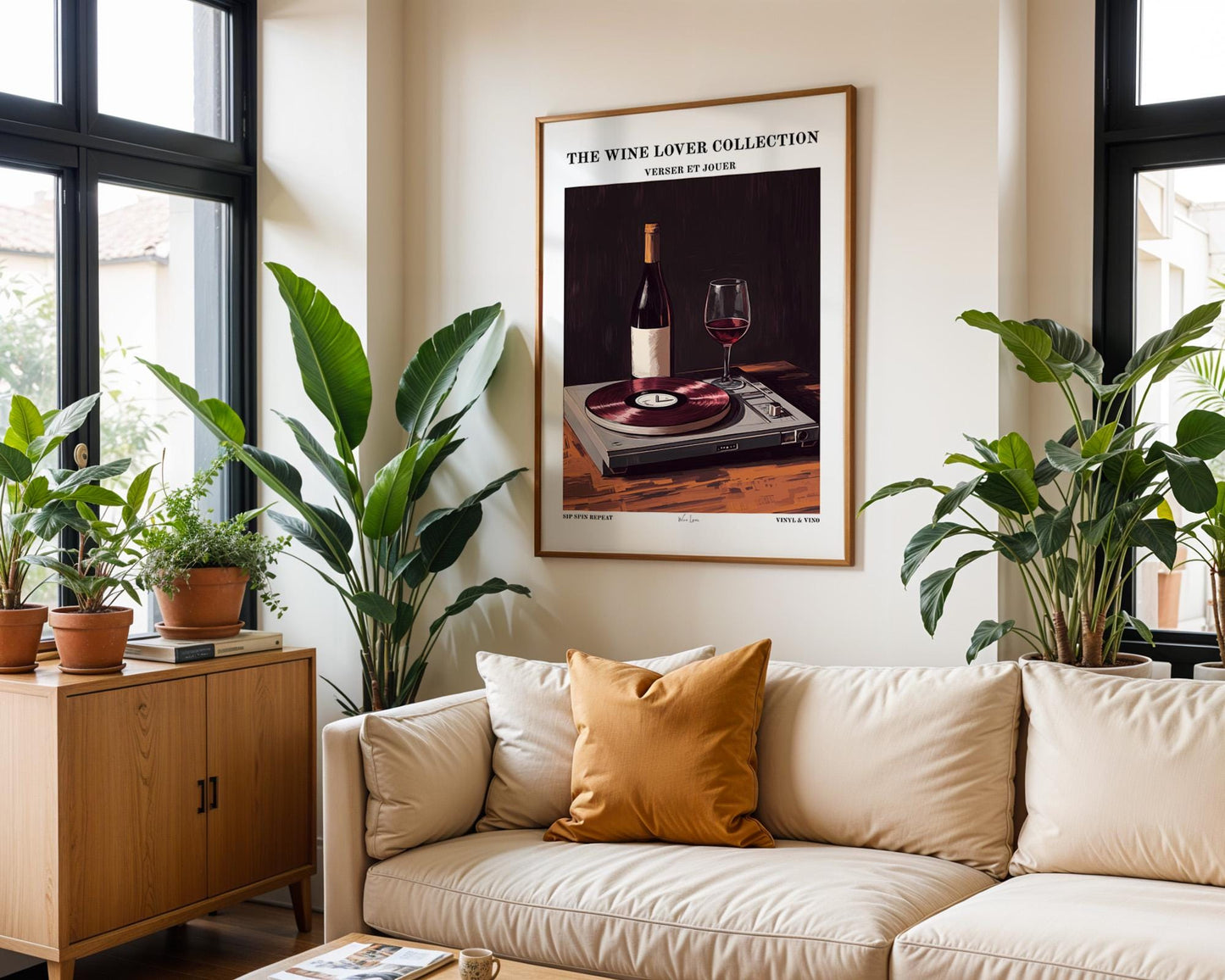 Kitchen Wall Art | Modern Kitchen Art For Wine Lover