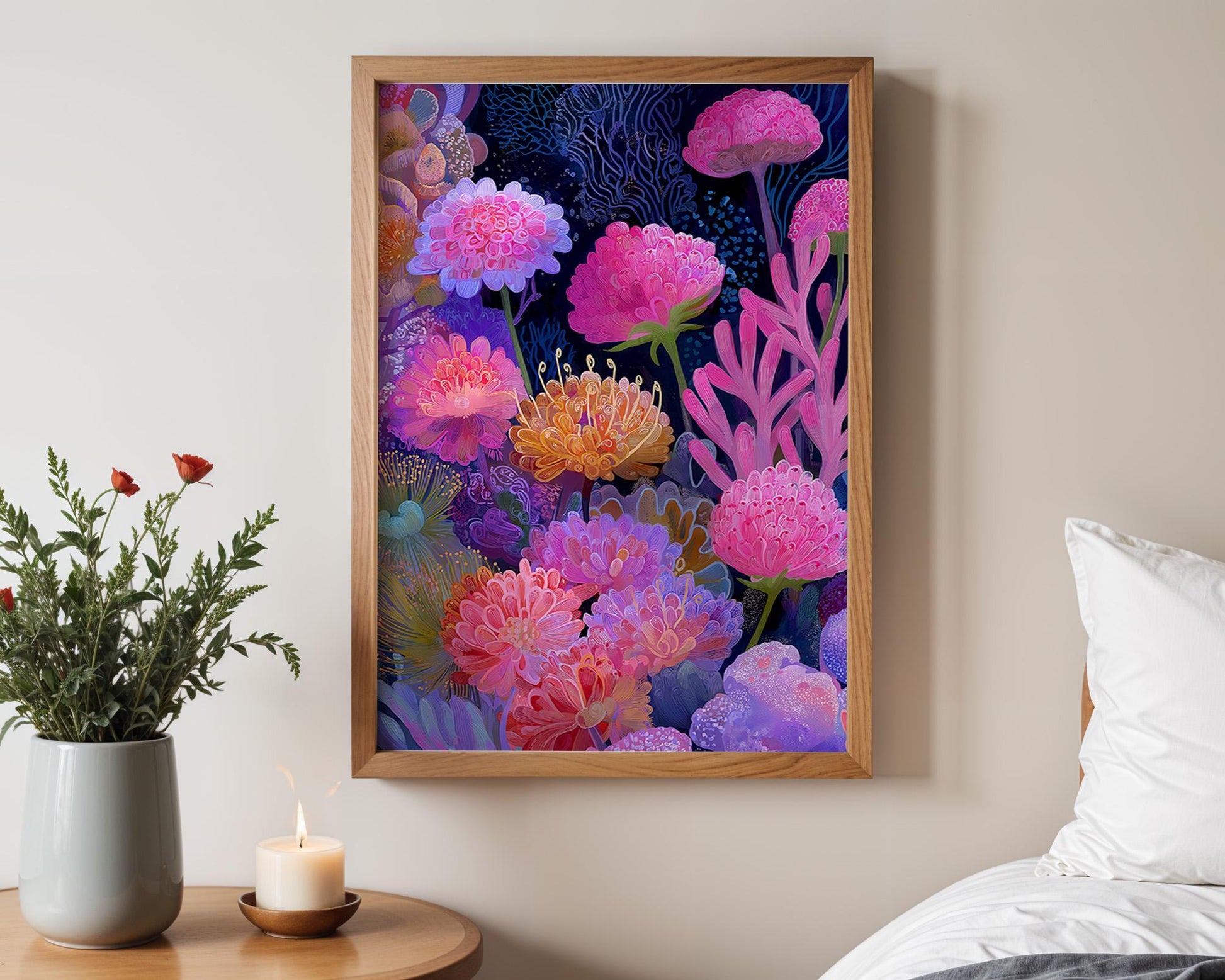 Dopamine Decor | Coral Reef Print