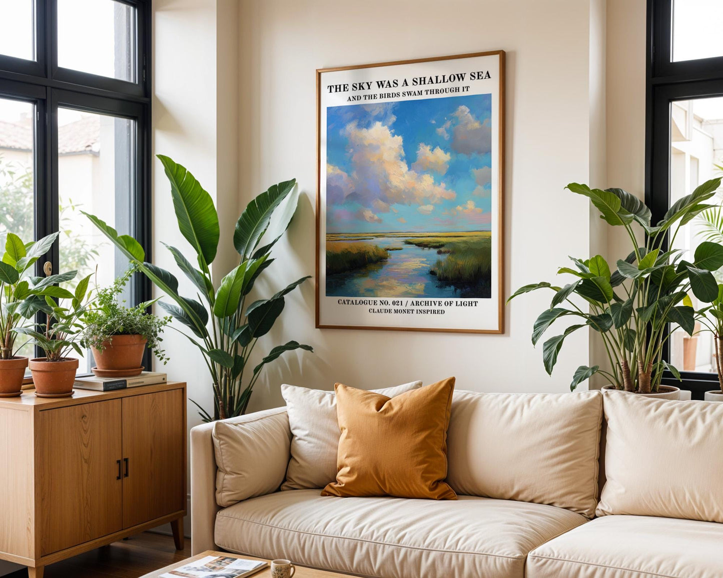 Gallery Wall Art | Monet Inspired Wall Art