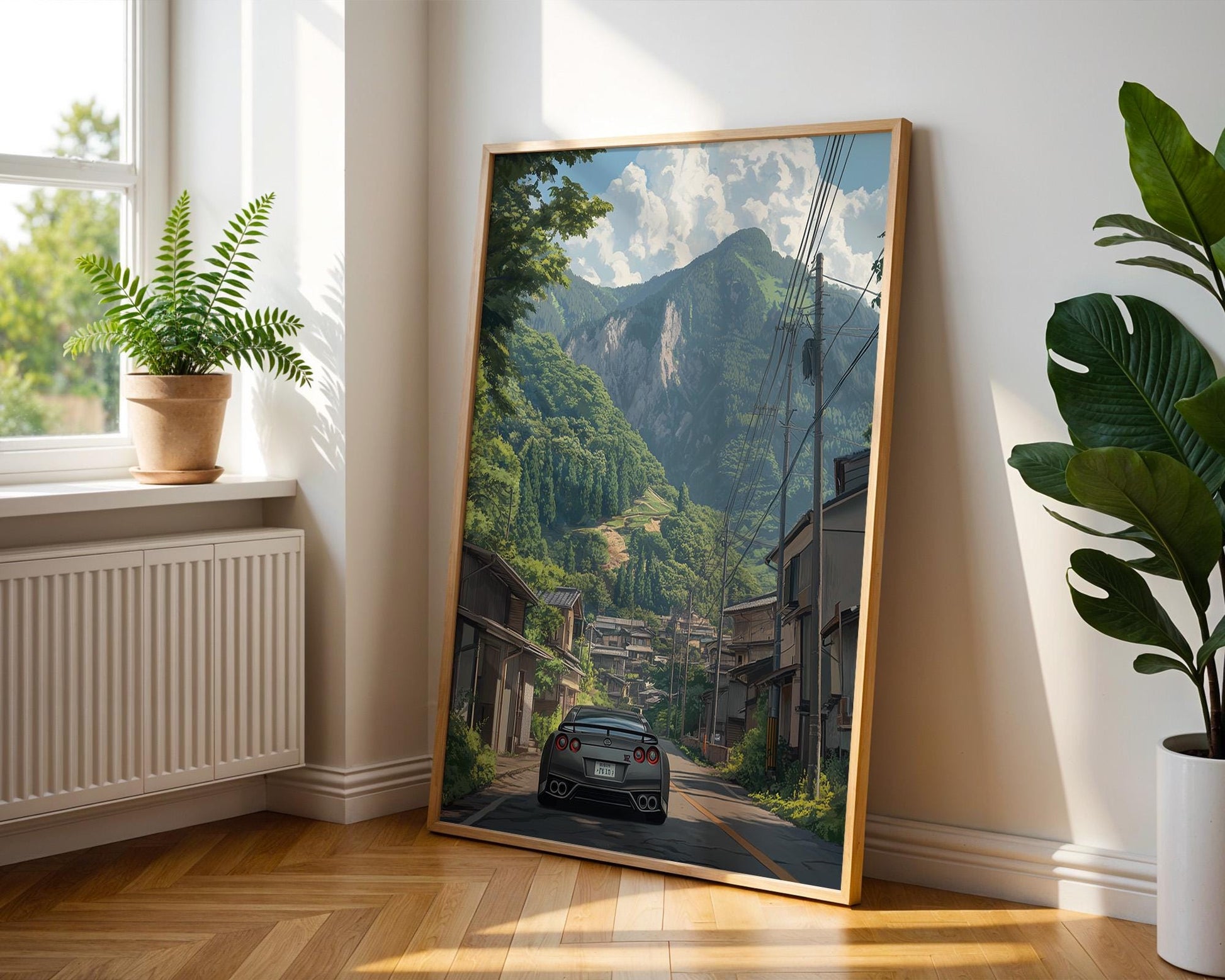 Japanese Wall Art | Japanese Car Poster