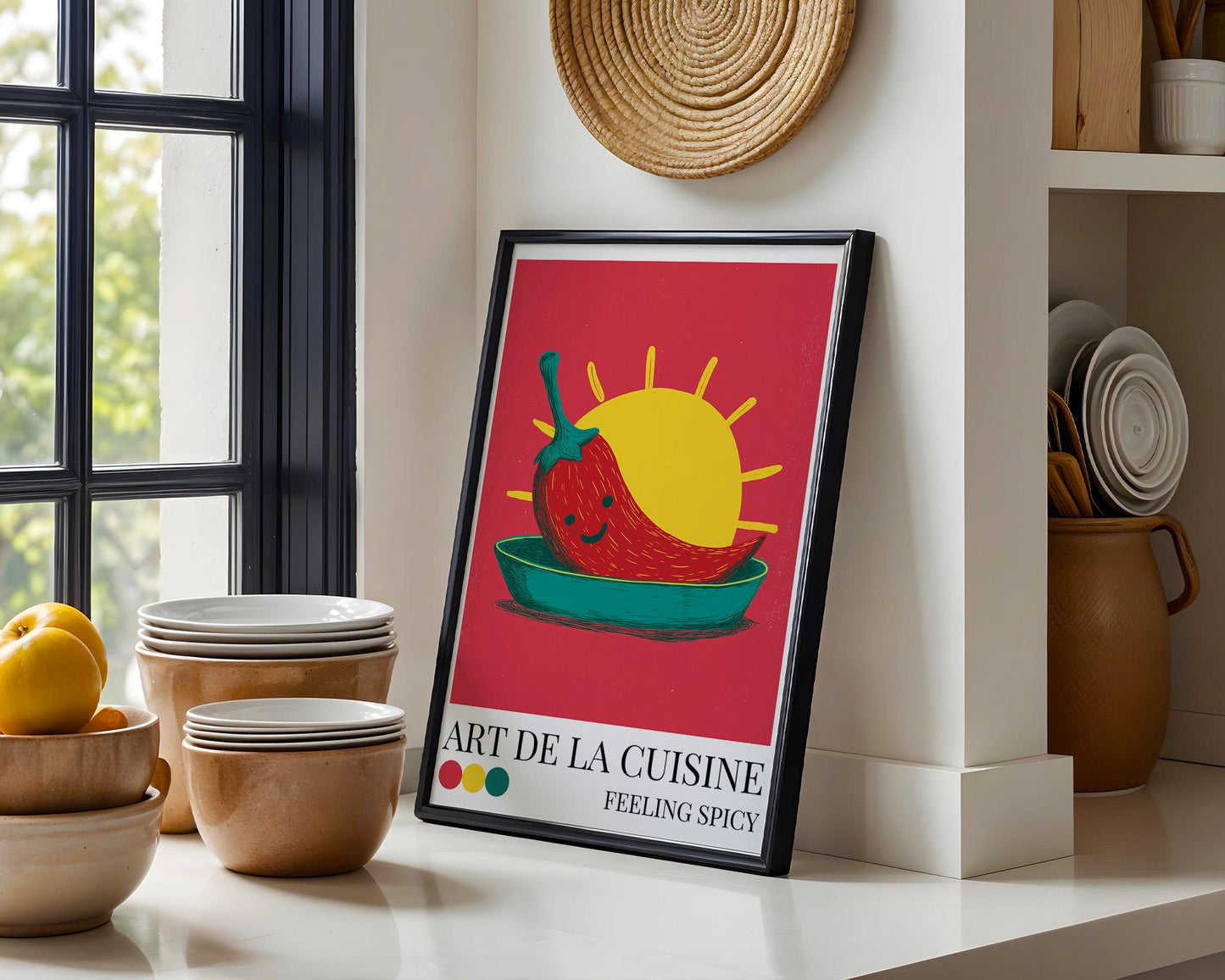 Kitchen Wall Art | Chili Wall Art