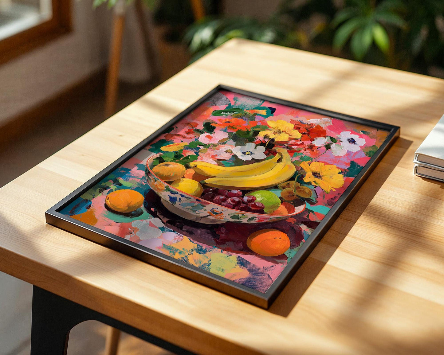 Kitchen Wall Art | Colourful Maximalist Wall Print