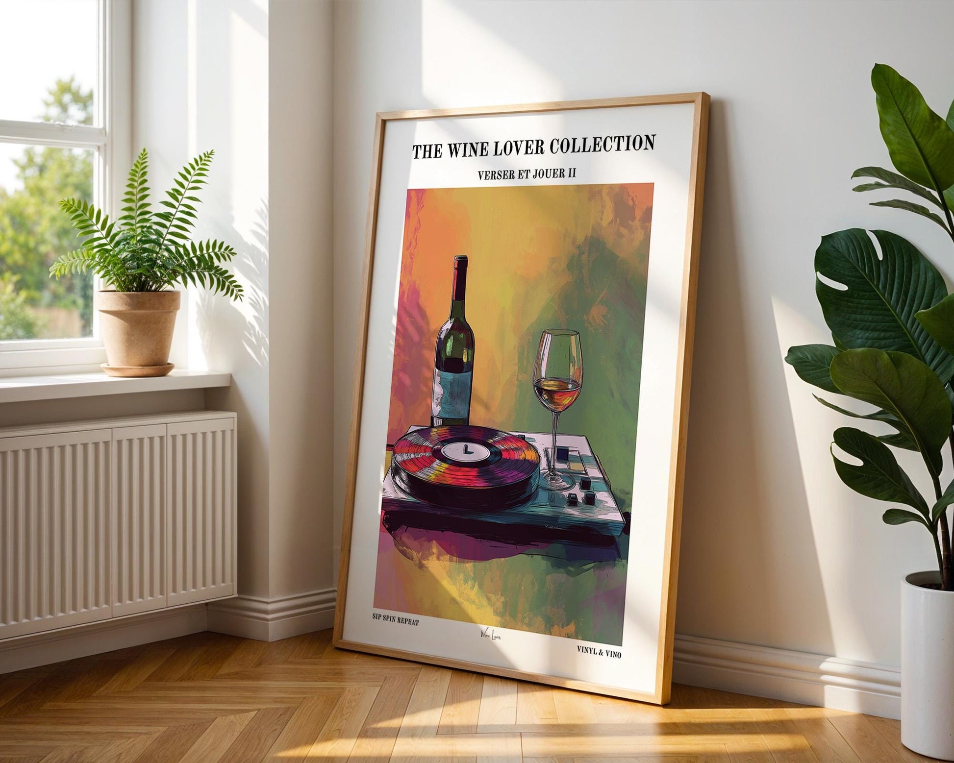 Kitchen Wall Art | Modern Vinyl Record Poster