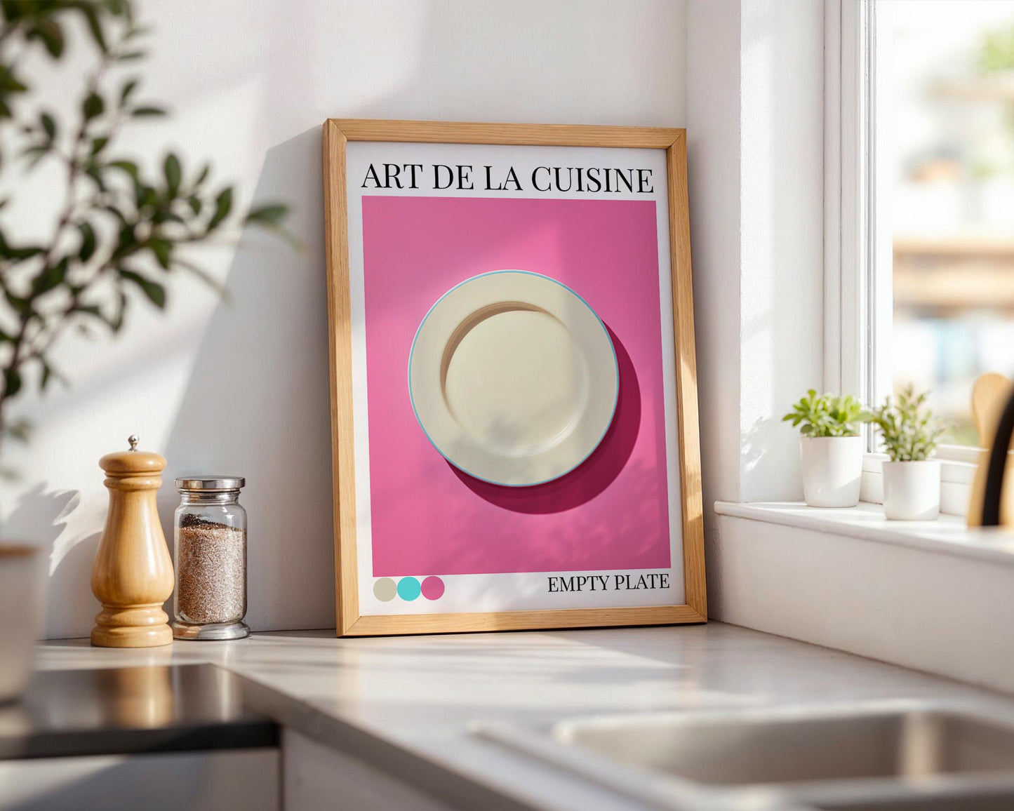 Kitchen Wall Art | Bold Dining Art Print