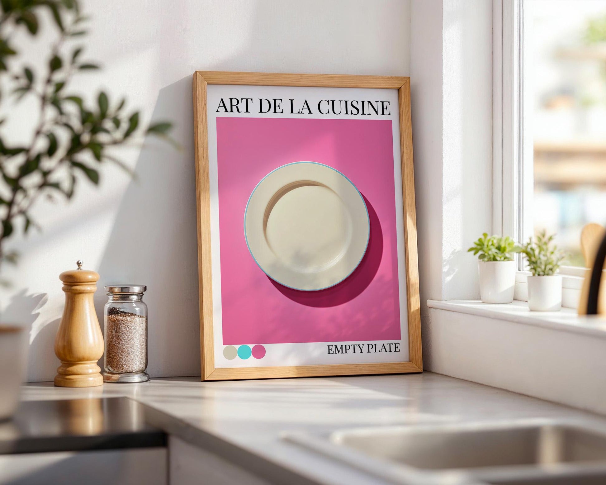 Kitchen Wall Art | Bold Dining Art Print