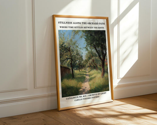 Gallery Wall Art | Camille Pissarro Inspired Poster