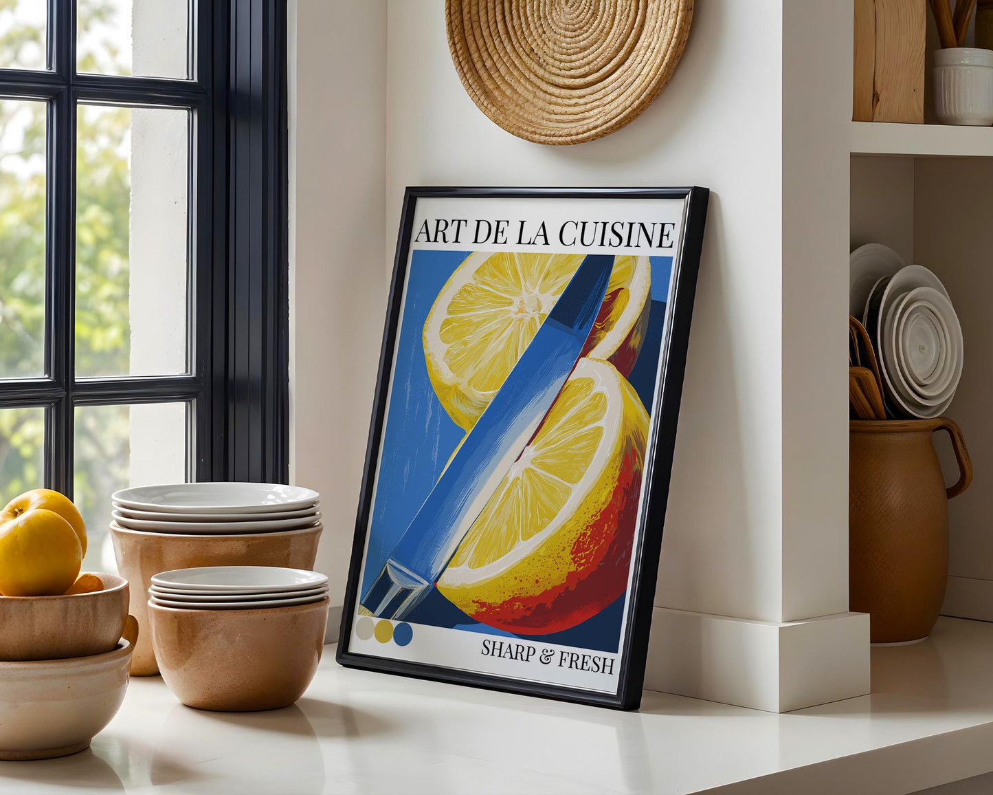 Kitchen Wall Art | Lemon Art Print