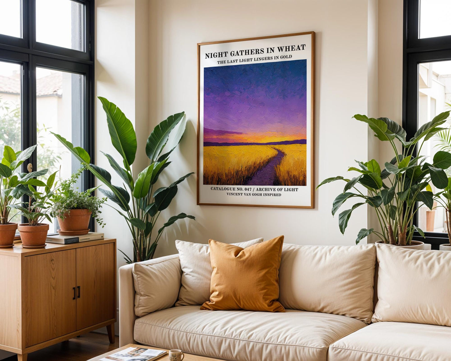Gallery Wall Art | Van Gogh Inspired Wall Art