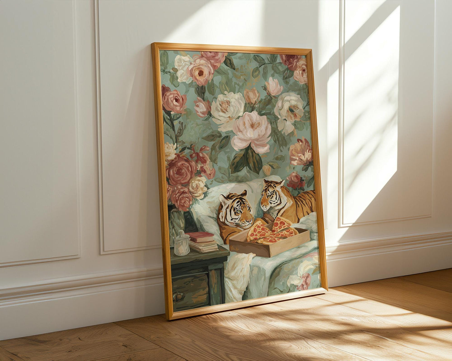Dopamine Decor | Tiger Dopamine Decor Art