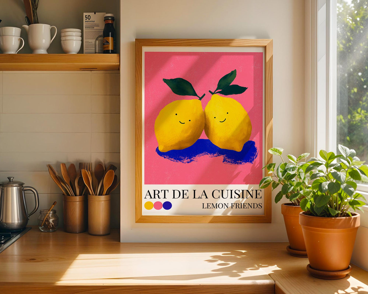 Kitchen Wall Art | Lemon Wall Art
