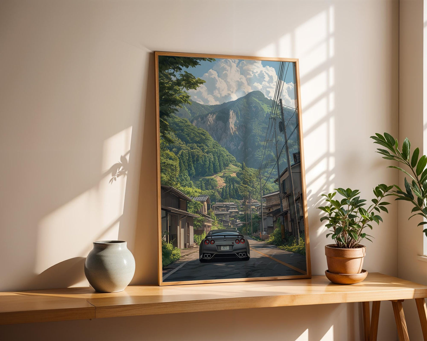 Japanese Wall Art | Japanese Car Poster