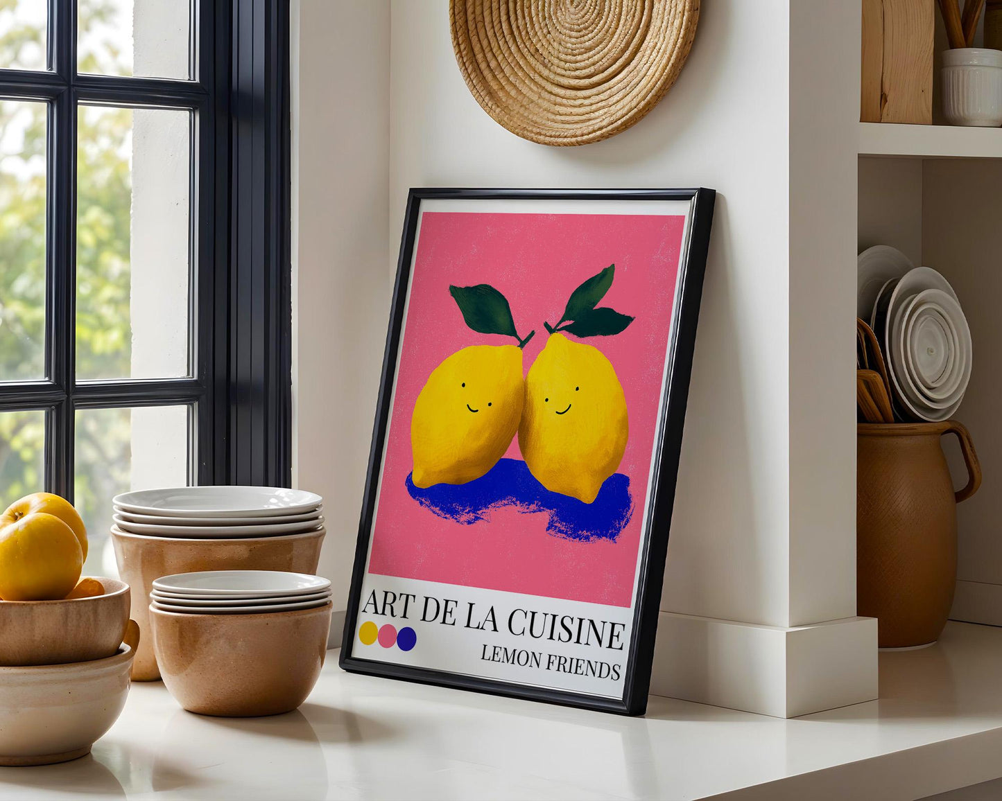 Kitchen Wall Art | Lemon Wall Art