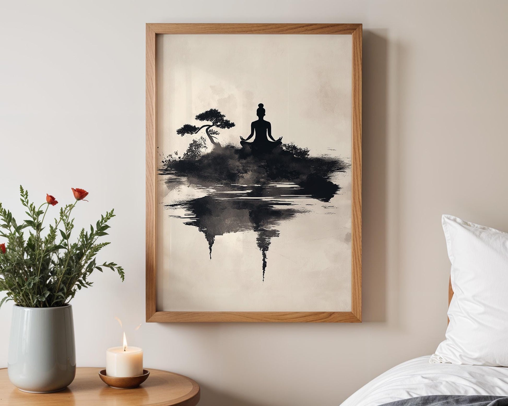 Japanese Wall Art | Japanese Bonsai Zen Art