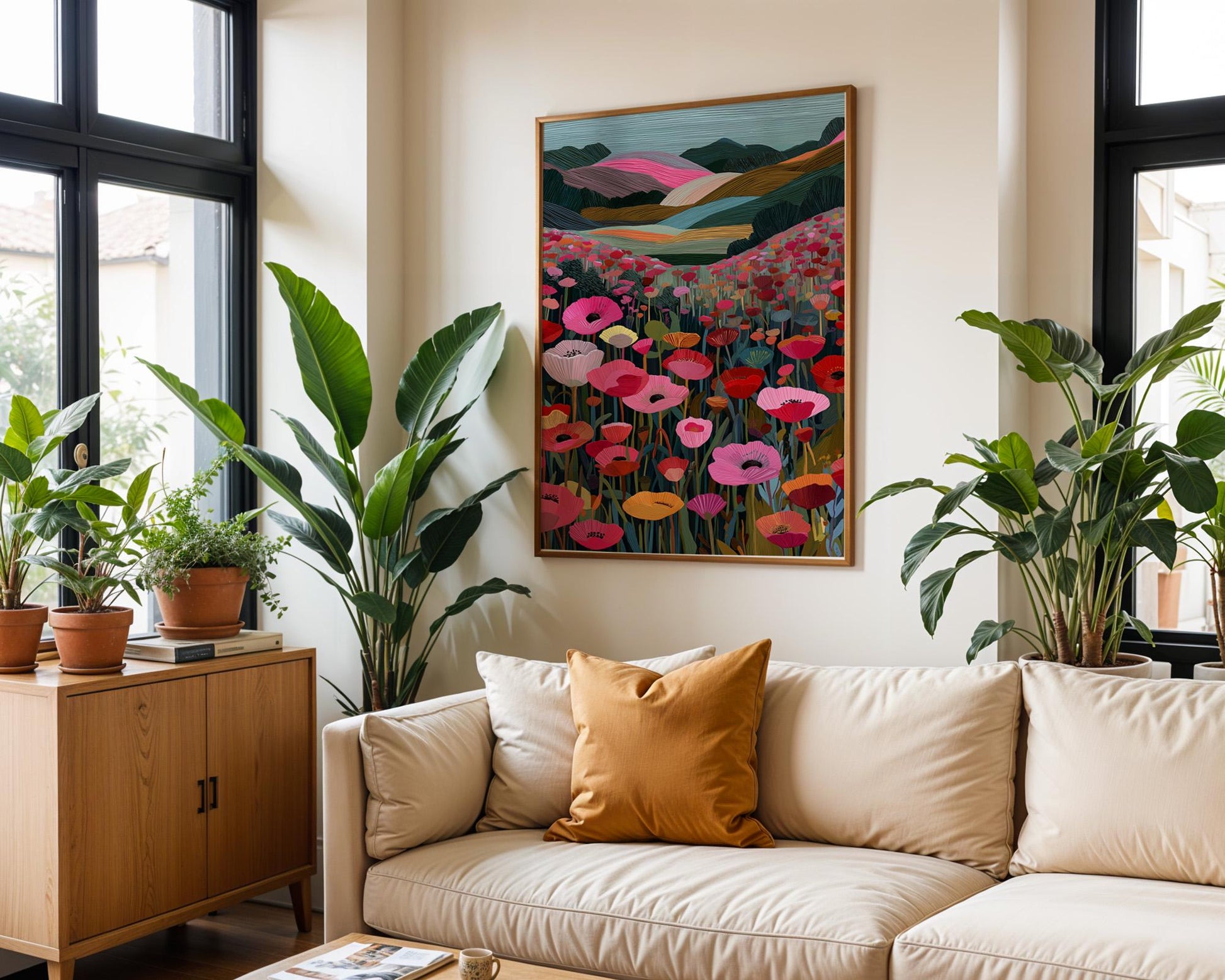Dopamine Decor Print | Daisy Meadow Poster