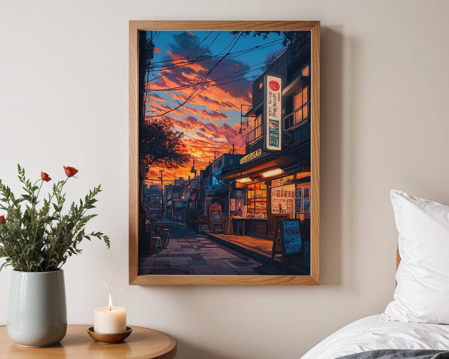 Japanese Wall Art | Tokyo Street Poster