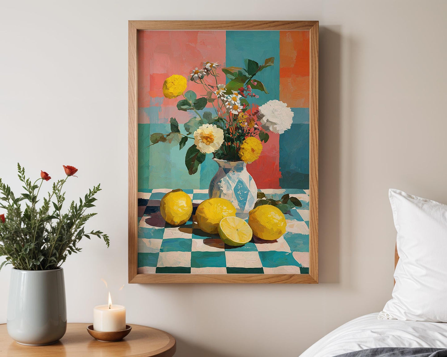 Dopamine Decor | Abstract Floral Dopamine Decor