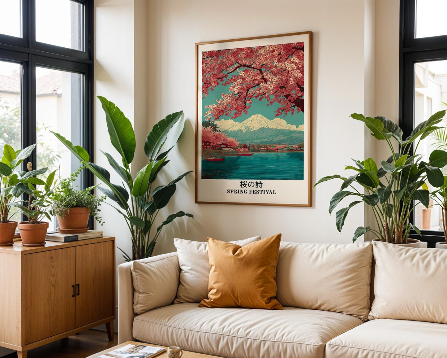 Japanese Wall Art | Japanese Cherry Blossom