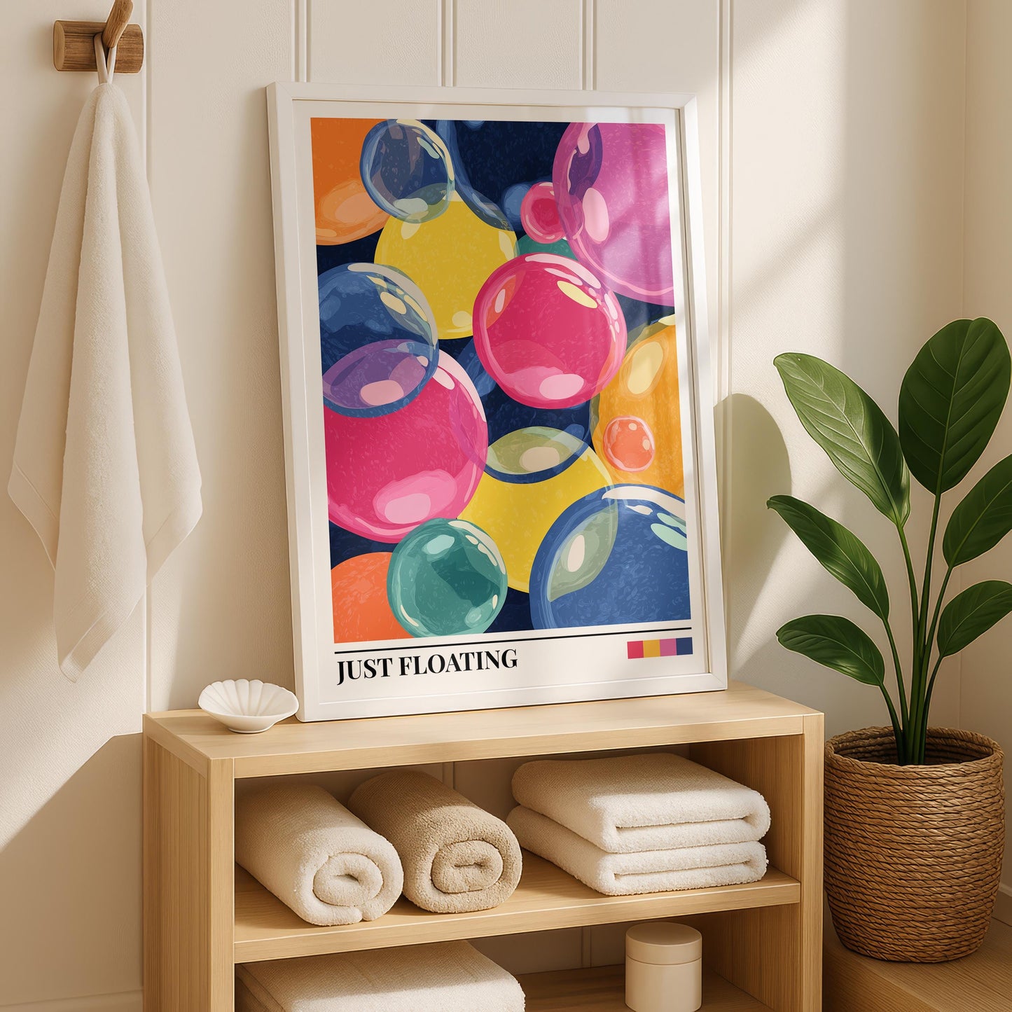 Bathroom Wall Art | Bubble Wall Art