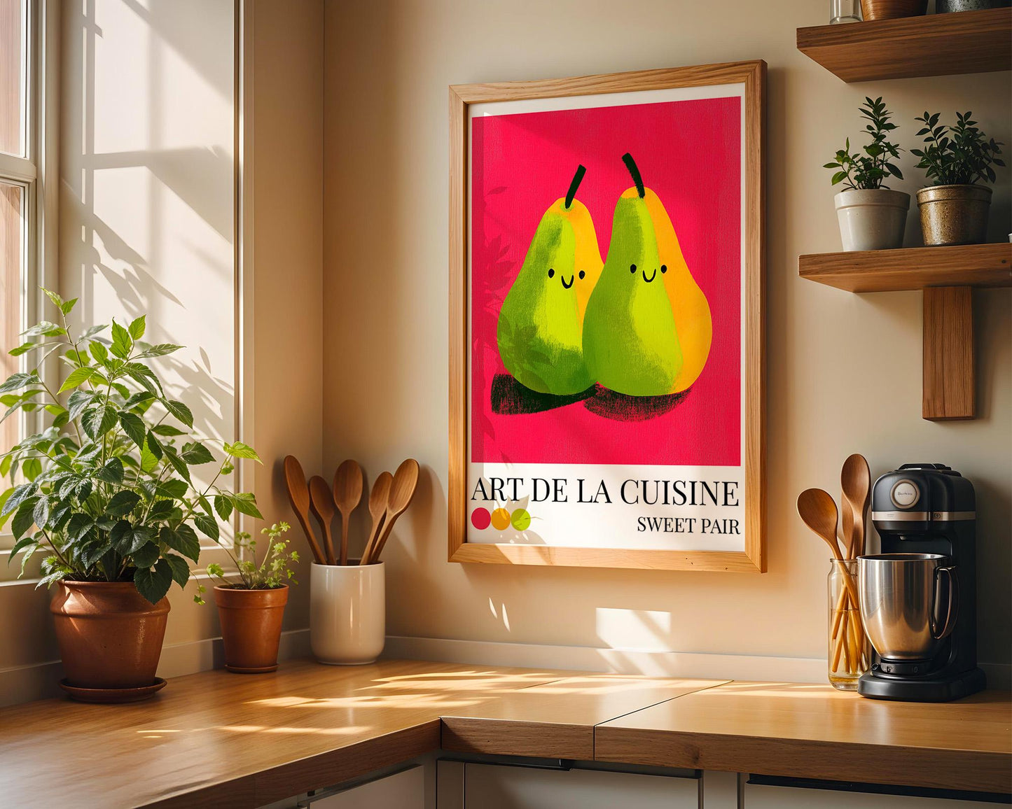 Kitchen Wall Art | Pear Wall Art
