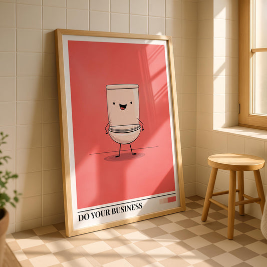 Bathroom Wall Art | Toilet Bathroom Wall Art