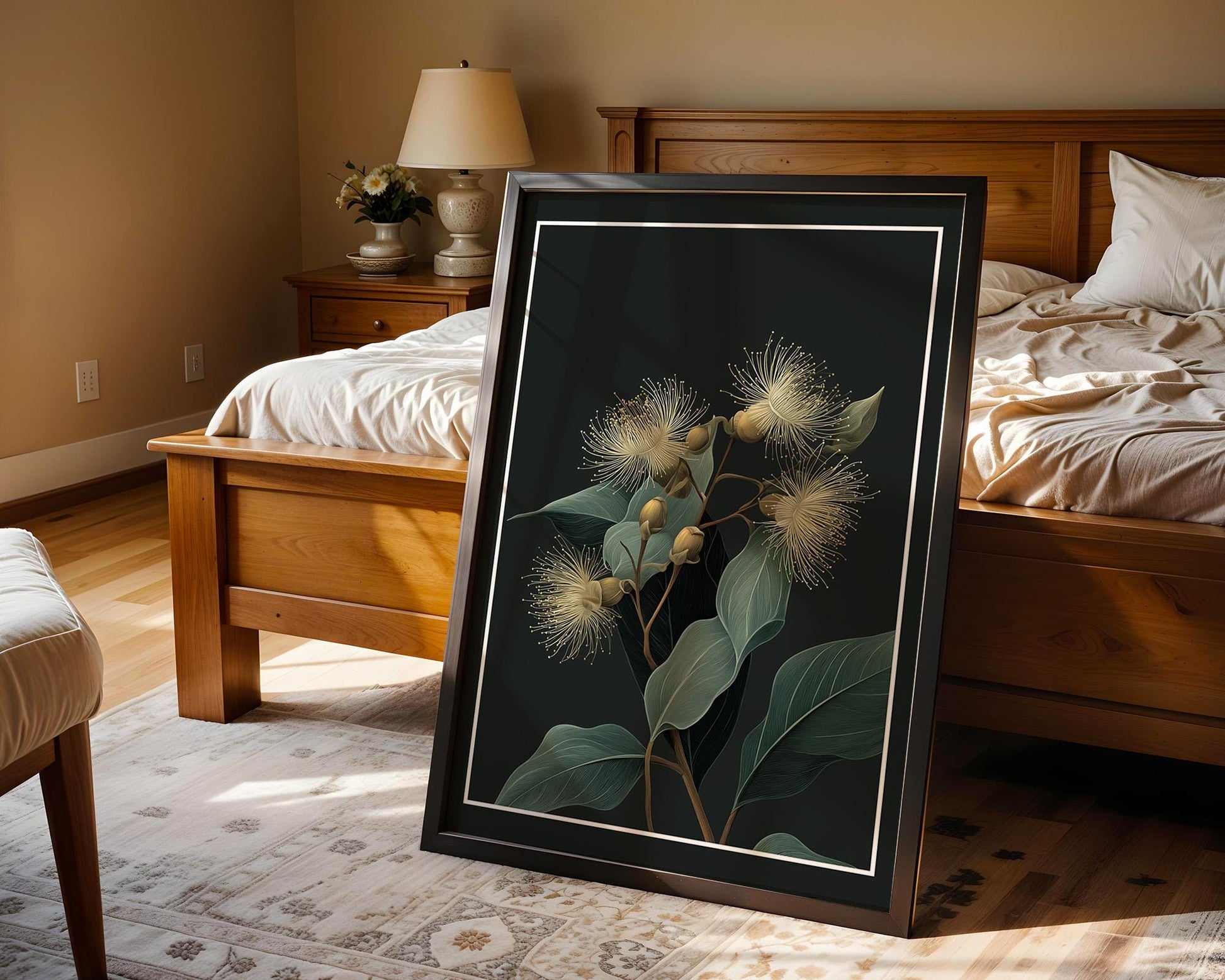 Flower Wall Decor | Eucalyptus Botanical Poster