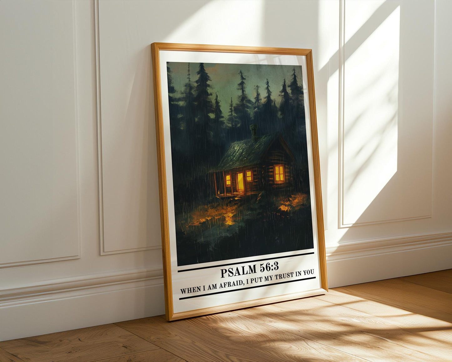 Christian Wall Art | Psalm 56:3 Print