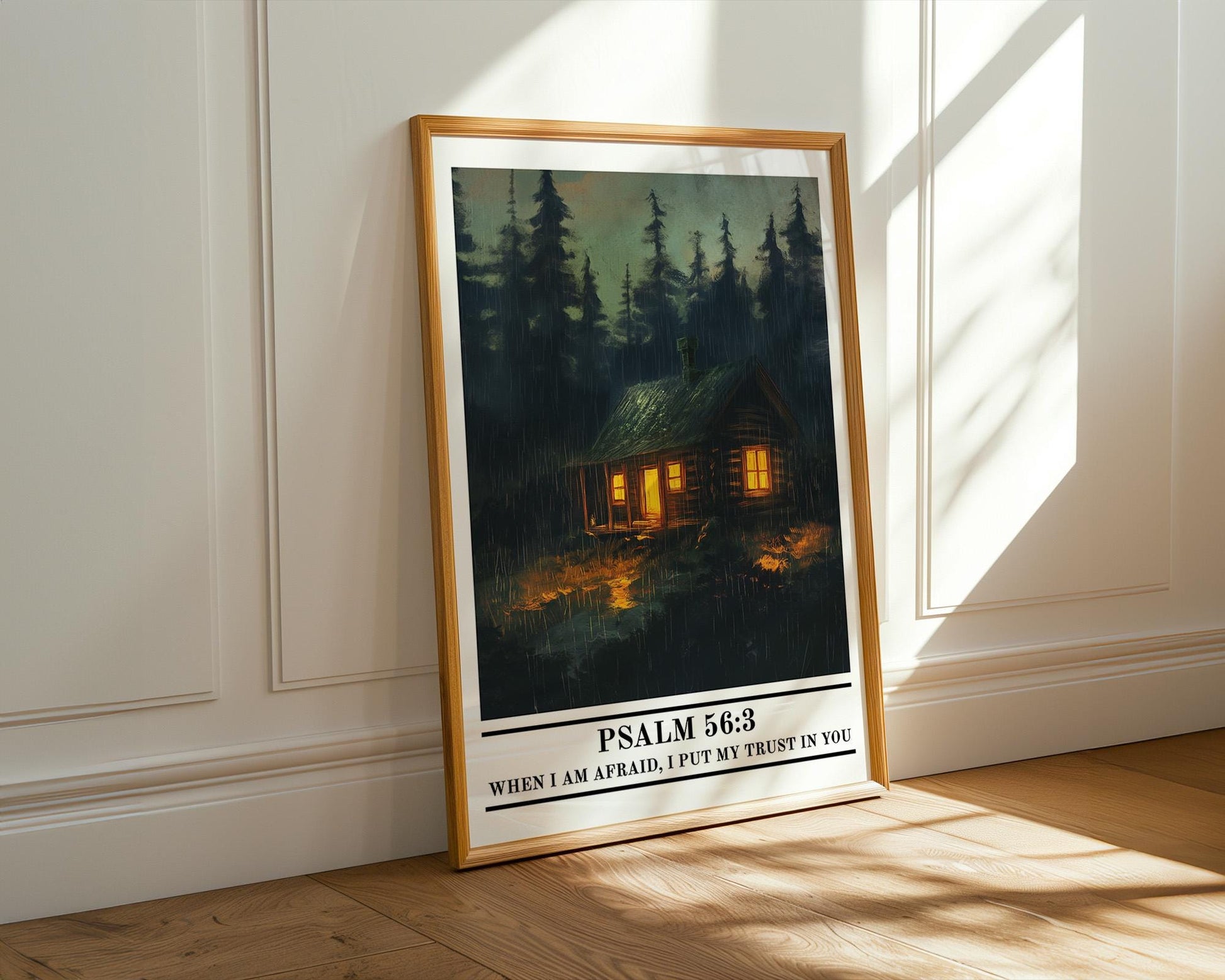 Christian Wall Art | Psalm 56:3 Print