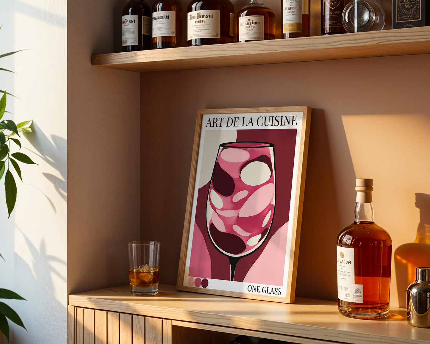 Kitchen Wall Art | Wine Wall Decor