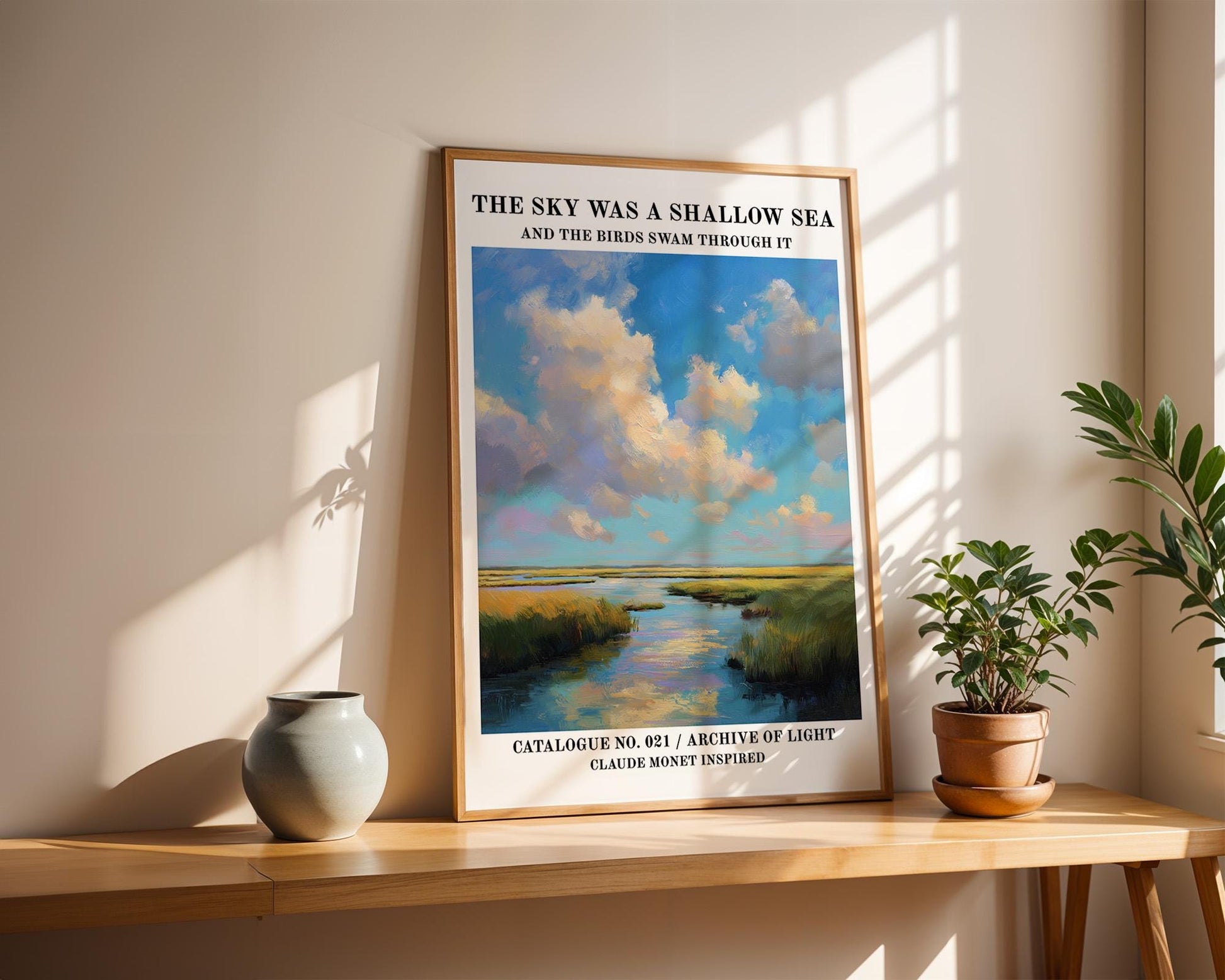 Gallery Wall Art | Monet Inspired Wall Art
