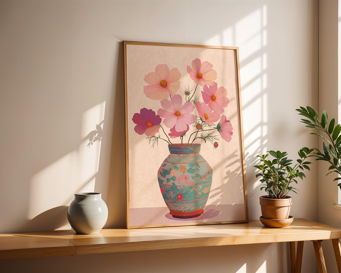 Flower Wall Decor | Premium Floral Art Print